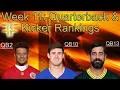 Quarterback and Kicker Tier Rankings - Week 11 NFL Fantasy Football 25 QB s for Superflex leagues