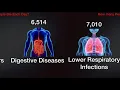 Death Comparison How Many People Die Each Day