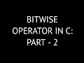 10 Mastering Bitwise Operators in C Complete Beginner s Guide Part-2
