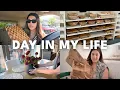 chatty vlog amazon hauls my first hobby lobby trip new home decor DAY IN MY LIFE VLOG