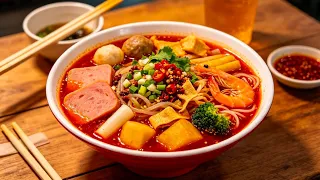 【LIVE】Night market spicy mixed dish.