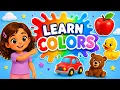 Learn Colors for Kids Colors for Toddlers Red Blue Yellow Green More Gentle Learners