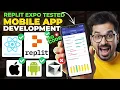 How to Create a MOBILE app in 5 minutes with Replit and Expo React Native - iOS Android Supported
