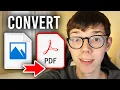 How To Convert PDF To JPG Free PDF To JPG Converter