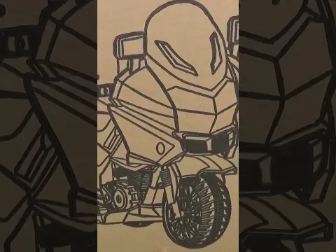 Y a-t-il vraiment une moto de police dans cette boîte ? 😲 #shorts
