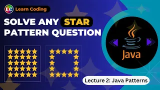 Java Star Pattern Program Logic Learn Coding