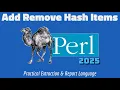 Perl Hash Tutorial 2025 Adding and Removing Items Made Easy