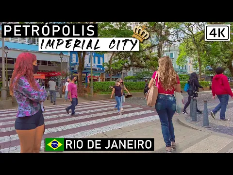 Download MP3 Walking in Petrópolis 🇧🇷 The Emperor's City | Rio de Janeiro, Brazil |【4K】2021