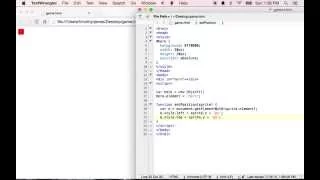 Learning HTML and JavaScript with a Simple Shooting Game Lesson 1