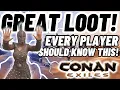 All Unnamed city bosses and Legendary Loot drops - Conan Exiles