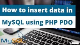 How To Insert Data Into The Database Using PHP Mysql PDO Method PDO Method To Insert Data Into DB