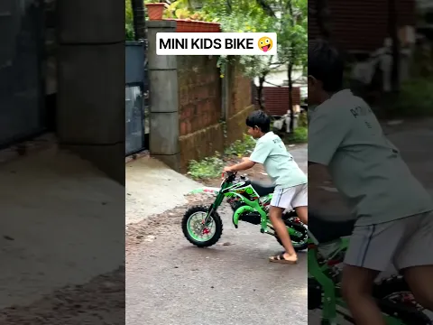 mini stunt bike aaye bacho ke liye 🫢😛 #shorts #dirtbike #minibike #stuntbike