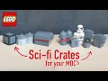 LEGO Sci-Fi Crates - Perfect for Star Wars MOC s