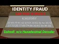 The Secret Trick Revealed No Hex Help Needed Roblox IDENTITY FRAUD Last Puzzle Solved
