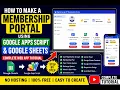 How to Make a Membership Portal Using Google Apps Script Google Sheets Complete Web App Tutorial