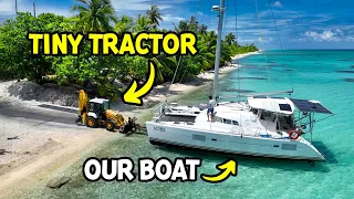 Hauling Out on the Edge of an Atoll… Our Sketchiest Yet!