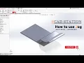 to use Jog tool from sheet metal
