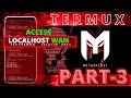 How to create Localhost in Termux Android - Part3 Localhost Termux Tutorial