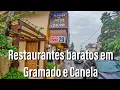 Donde comer barato en Gramado y Canela