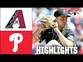 Arizona Diamondbacks vs Philadelphia Phillies Full Game Highlights ESPN MLB