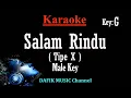 Download Lagu Salam Rindu (Karaoke) Tipe X /Nada Pria/ Cowok/ Male key G/ Original key