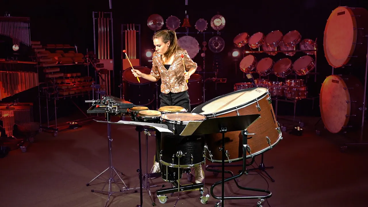 “REBONDS B” – by Iannis Xenakis (performed by Adélaïde Ferrière)