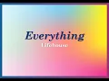 Everything - Lifehouse (karaoke + lyrics)