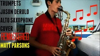 trumpets jason derulo alto saxophone cover with notes remastered