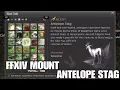 FINAL FANTASY XIV ANTELOPE STAG MOUNT