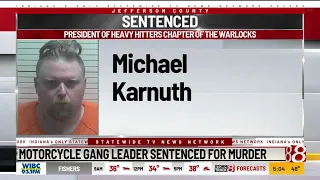 Leader of southern Indiana biker gang sentenced to 120 years for murder
