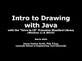 Introduction to simple drawing in Java with StdLib