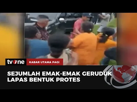 Buntut Kasus Penganiayan Tahanan, Puluhan Warga Mengamuk di Depan Lapas