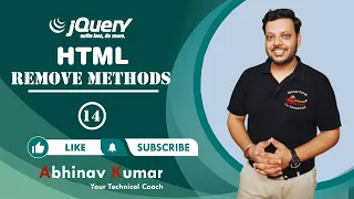 jQuery Remove Function jQuery Empty Function jQuery Tutorial for Beginners jQuery Tutorial