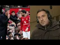 Lagu Gary Neville reacts to Michael Carrick \u0026 Manchester United destroying Tottenham 