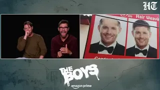 Antony laughing at Jensen