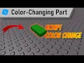 How To Script A Color Changing Part In Roblox Studio