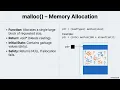 Unit 12 Dynamic Memory Allocation