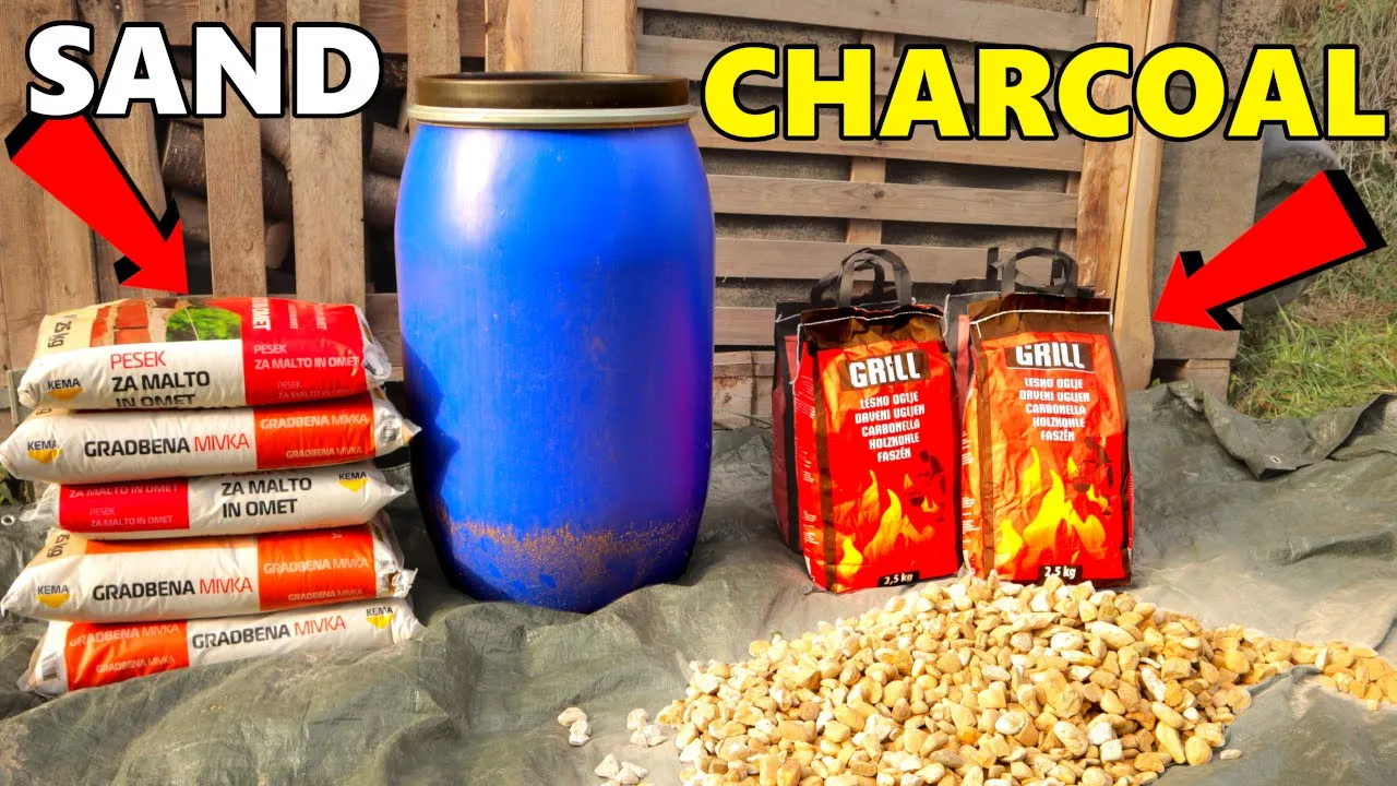DIY homemade WATER FILTER
