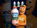 Lagu Drink INDOMILK KIDS Melk Alle Smaken 🤤🥛 - Eet Volgens Emoji😍 #shorts