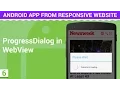 Android Webview with Progress Dialog Android App from Responsive Website - 6