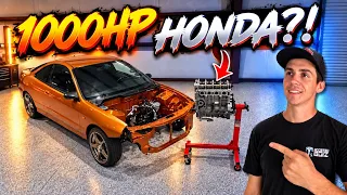 Building a 1000HP Engine For The DDE Integra! (Supercar Killer)