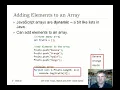 CST 2120 - Week 3 11 Arrays Objects and JSON
