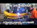 Download Lagu CAT 631 Apron Lift Frame Repair 🍌 | Bore Welding \u0026 Precision Boring