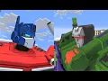Transformers Part 3 1 Encounter with Devastator - Minecraft Animation