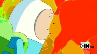 مشهذ تقبيل فين لأميرة النار المحذوف على كرتون نتورك بالعربية 