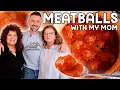 Matteo Lane Makes Meatballs With His Mom Aunt