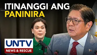 PBBM, itinangging administrasyon ang nasa likod ng umano’y paninira kay VP Duterte