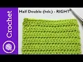 How to Half Double Crochet c - Beginner Crochet Lesson 2