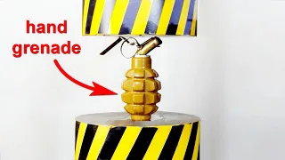 HYDRAULIC PRESS DESTROYS OBJECTS, SLOW MOTION