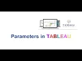 Tableau - Parameter in Details